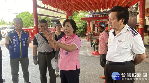 神岡稻作要灌溉竟得半夜搶水 楊瓊瓔促清淤維持水路暢通