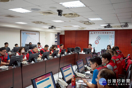 丹娜絲颱風威脅未減 竹市府召開第二次工作會議