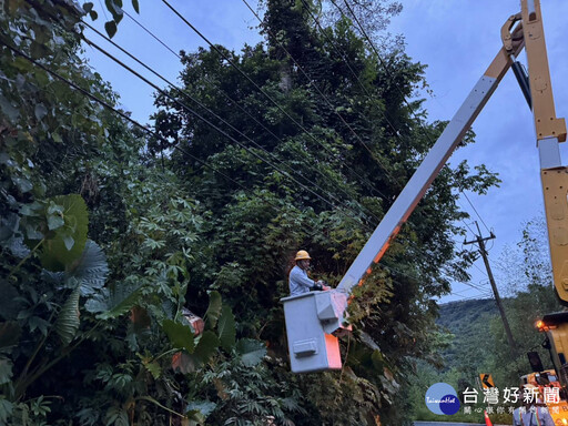 丹娜絲強風釀災 嘉義縣市逾22萬戶停電