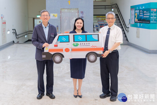 桃市捐贈6部救護車協助蒙古國 王明鉅:展現人道援助與國際責任