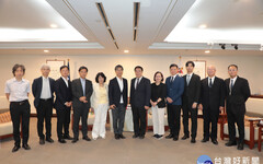 日立憲民主黨眾議員田嶋要率團拜會 黃偉哲感謝日本各界溫暖慰問