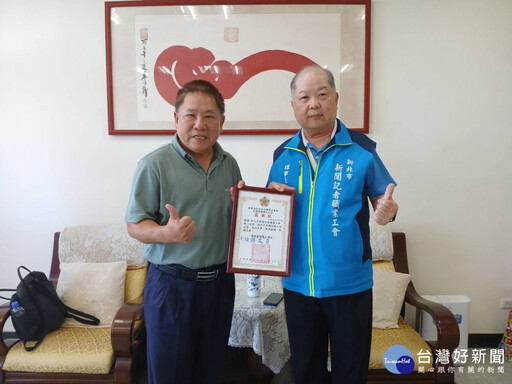 新北記者工會媒合佛教正心會 捐花蓮榮服處遺孤認養金及榮家善款