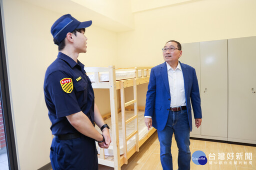 三重交通分隊及公有拖吊場落成啟用 侯友宜：持續優化辦公及備勤環境