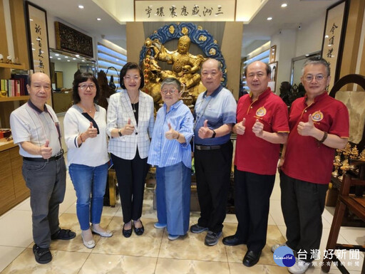 新北社會局長參訪世界佛教正心會 感謝響應愛心大平台助弱勢