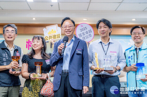 桃市榮獲28項卓越建設獎肯定 張善政：市府優質工程最佳證明