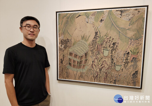 廖文豪《悠然之間》水墨畫展 即日起新莊文藝中心展出