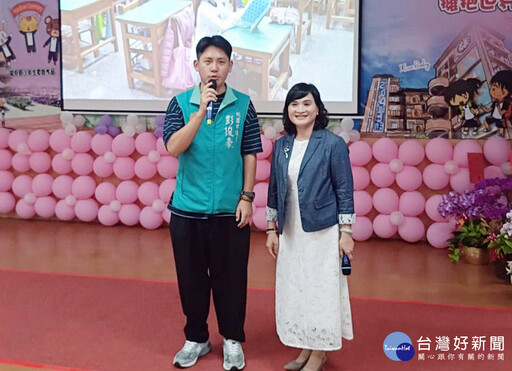 龍安國小錢善盈就任校長 地方人士祝賀冠蓋雲集