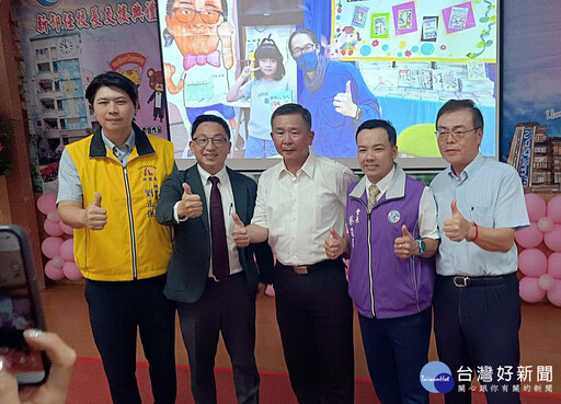 龍安國小錢善盈就任校長 地方人士祝賀冠蓋雲集