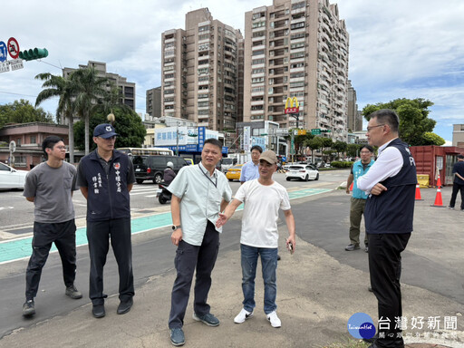 仁海宮廟會市集壅塞會勘 中壢警將強制拖吊違停人行道