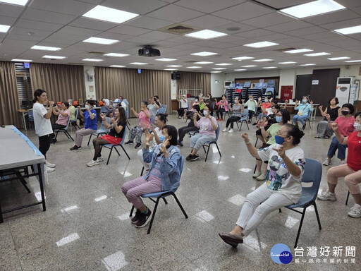 臺東縣府打造銀髮學習基地 柔道國手帶課長者活力全開