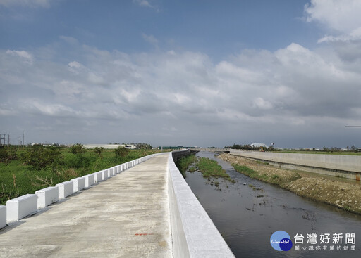 台南鹽水排水治理工程一期完工 順利通過颱風及大豪雨考驗