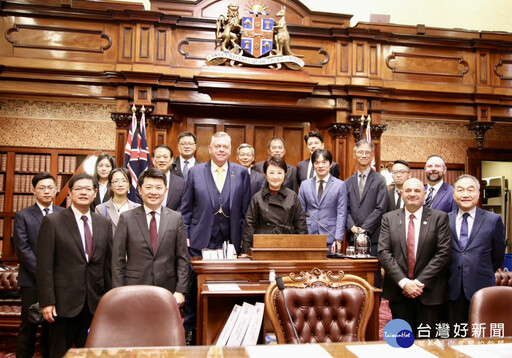 台灣是澳洲「冬天的朋友」！盧秀燕率團拜訪新南威爾斯 州議會讚台灣雪中送炭