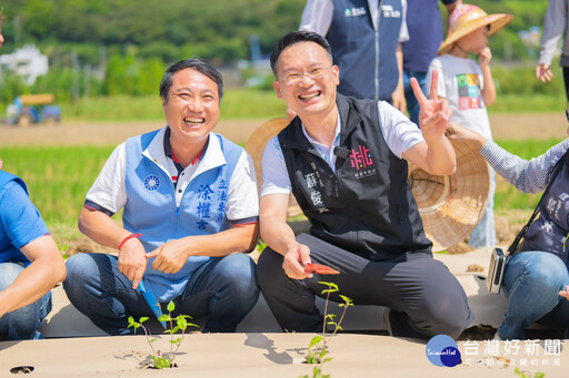 全國最環保的仙草在楊梅 蘇俊賓力推「赤蛙仙草」高質減廢