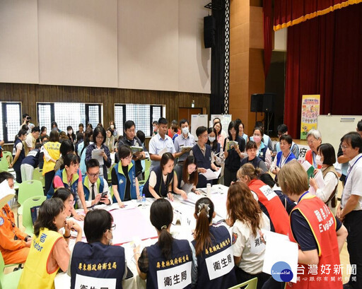 屏縣無腳本生物病原災害演習 新型A型流感防治應變能力再升級