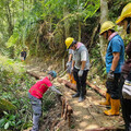 產官學攜手合作打造澀水手作步道 低破壞工法守護大自然