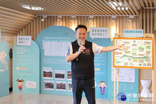 桃園北區客家會館崖線特展 蘇俊賓藉由崖線探索解開桃園百年發展密碼