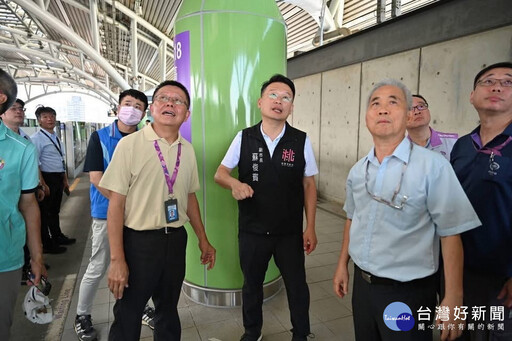 克服氣候及運營限制 蘇俊賓力推桃捷除鏽新工法