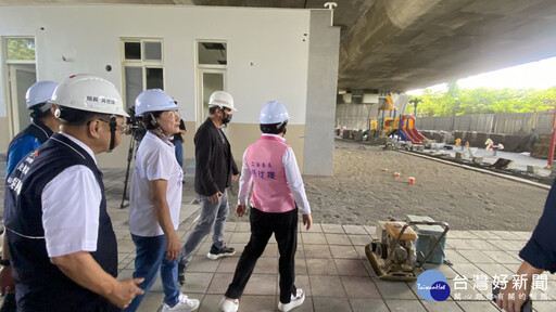 神洲活動中心拚年底完工啟用 楊瓊瓔攜手羅永珍率先開箱