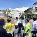 楊柳颱風吹掀頂山國小廢棄校舍 陳亭妃要求拆除並評估建物安全