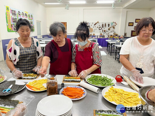 水里農會推動農業志工培訓 梅醋壽司送暖弱勢家庭