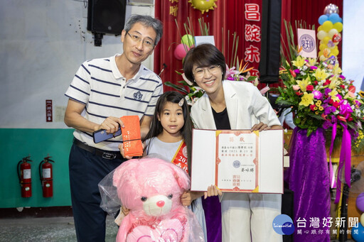北港朝天宮孝心獎 南投24位孝順學童獲獎