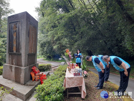 向殉職榮民英靈致敬 新竹榮服處辦理大鹿林道秋祭