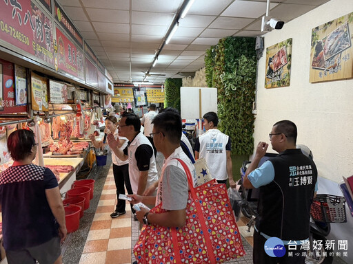 決戰823 民眾黨彰化「陸戰隊」掃街催票 張啓楷喊話：守住彰化好空氣