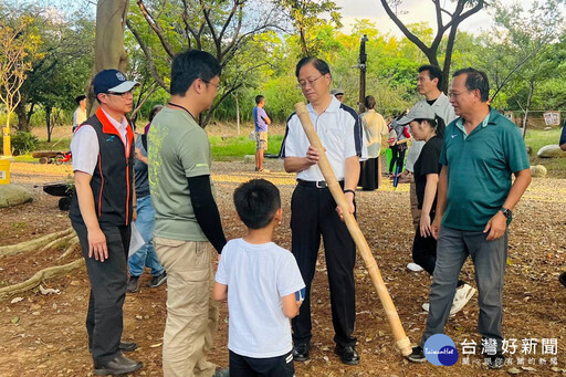 讓自然成為孩子最自由的遊戲場 桃市府推動「公園自然遊戲」