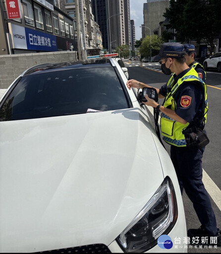 強力取締違規停車 竹縣警鎖定轄區熱時、熱點