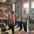 南投縣府結合慈善宮 中元普度減香紙錢集中送燒共同做環保