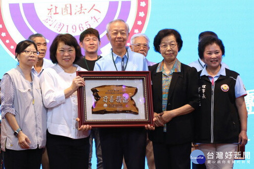 嘉市嘉邑行善團慶祝60周年 黃敏惠：公私力量互補、互助