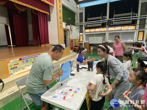 北斗國小新生防災闖關 親子寓教於樂共同守護家園