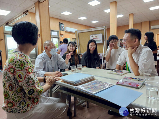 新屋善永寺安心班照顧學童18年 蘇俊賓手繪度師父暖心義行