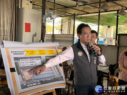 安平魚市場重建不能拖 立委林俊憲籲請漁業署盡快核定相關經費
