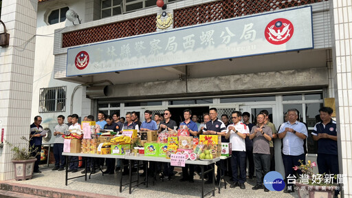 西螺警分局中元普渡 祈願轄區平安順遂