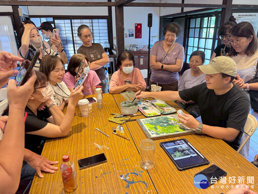 綦宗涵的不透明與透明風景詩意 蕭如松藝術園區講堂上課踴躍