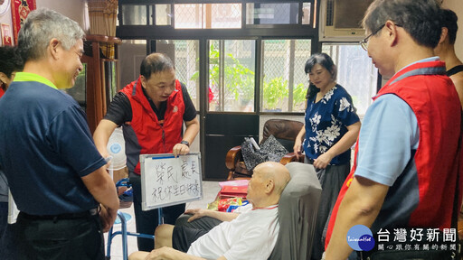 歡慶百歲榮民誕辰 新北榮服處結合防詐騙宣導