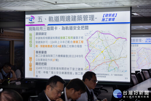 桃捷強化系統穩定與營運安全 張善政：持續提升維護品質、借鏡國際趨勢技術
