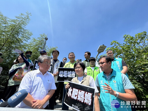 大里垃圾掩埋場成垃圾山 民進黨追打批中市府無能沒擔當