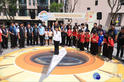 全國首創！ 大肚「日晷公園」啟用成打卡熱點