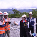 徐榛蔚會勘南區橋梁重建工程 玉長大橋重建進度優於預期