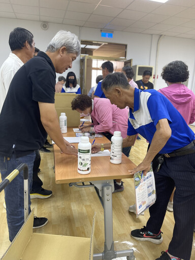 協助丹娜絲颱風受災農戶 佳和農化捐7000瓶植保資材助復耕