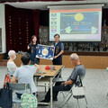 桃市府警察局走入社區 前往中壢關懷據點推廣識詐與廉政宣導