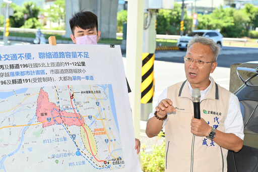 國道5號增設冬山交流道計畫 林茂盛籲交通部加速核定