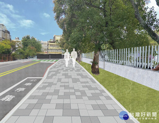打造完善就學環境 竹市建華國中通學步道工程開工