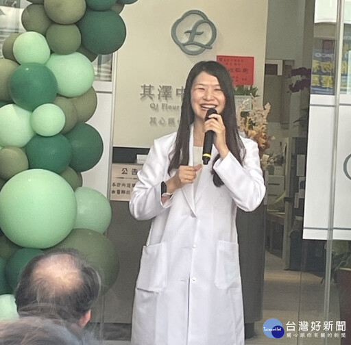 回家鄉潭子照顧長輩 員榮醫療體系主任林親怡開設中醫診所