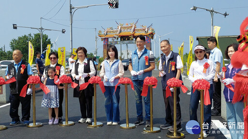 芳苑鄉善堂橋及善樑橋完工謝土通橋 見證這段由善意搭建的新起點