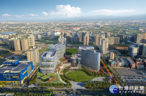 國泰人壽桃園高鐵站前新建案開工 張善政:呼應舊城再生計畫帶動整體發展