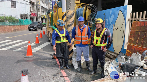 協助災區復原 南市府高壓吸泥車馳援花蓮