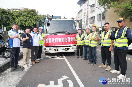 花蓮受創嚴重 南投機械出動救援
